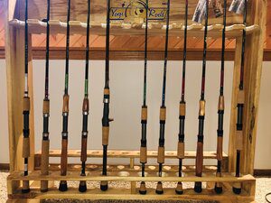 Premium Photo  Exclusive custom fishing rod spinning